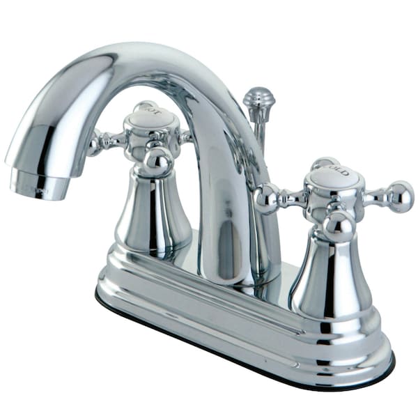 KS7611BX 4" Centerset Bathroom Faucet, Polished Chrome